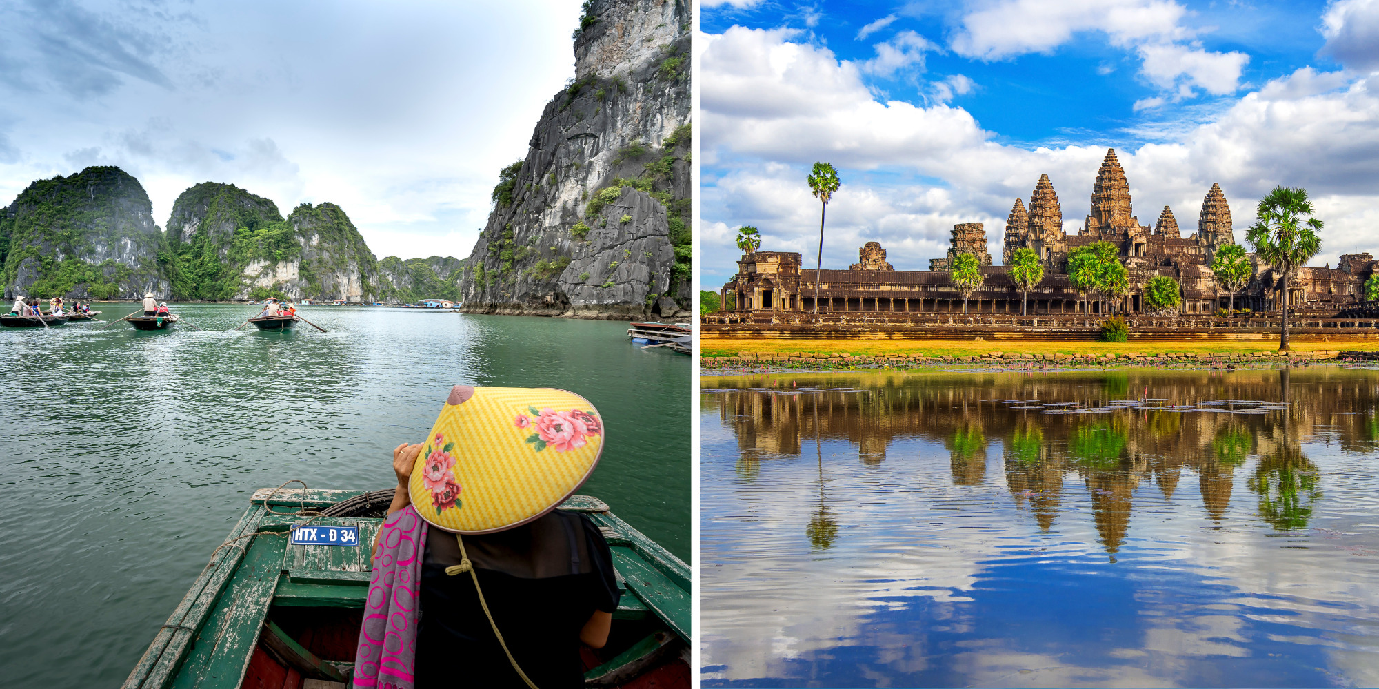 Pacote Vietnã e Camboja Essencial